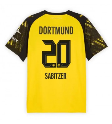 Borussia Dortmund Marcel Sabitzer #20 Replik Heimtrikot 2025-26 Kurzarm